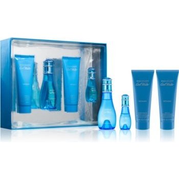 Davidoff Cool Water Woman EDT 50 ml + tělové mléko 75 ml + sprchový gel 75 ml + EDT 15 ml dárková sada