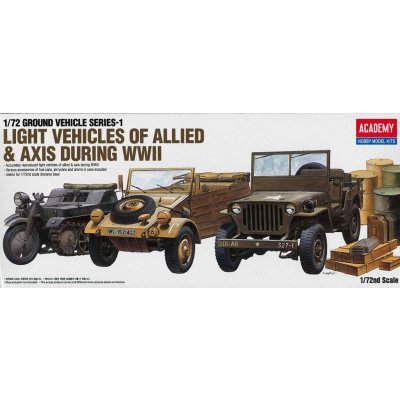 Academy Model Kit military 13416GROUND VEHICLE SERIES 1 1:72 – Sleviste.cz