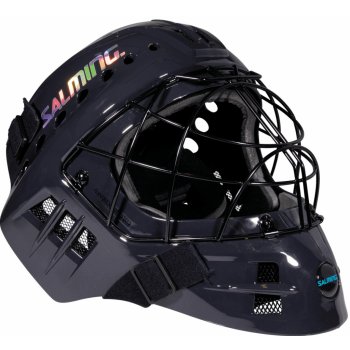 Salming Phoenix Elite Helmet Black Shiny černá