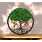 Mechový Strom života 20 cm - Ořech – Zboží Mobilmania