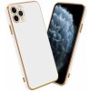 Pouzdro a kryt na mobilní telefon Apple Cadorabo Ochranné pouzdro pro Apple iPhone 11 PRO MAX Case in Bílá Kryt mobilního telefonu TPU Silikonové pouzdro na fotoaparát PČervenáector Case