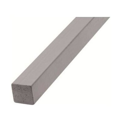 hlazenka 8*8mm čtvercová 1m Fe – HobbyKompas.cz