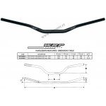 Řidítka WRP AMERICA 28,6mm HIGH černá AM002-014