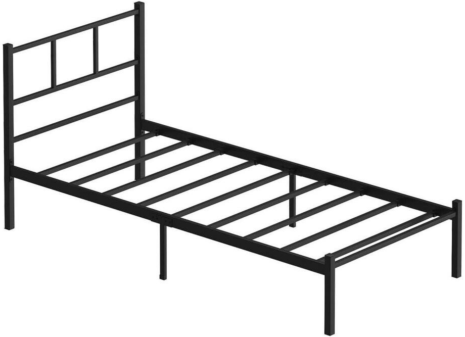 Asir Kovová jednolůžková postel ROVAN 90x200 cm černá nosnost 120 kg 837WST1143