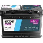 Exide AGM 12V 72Ah 760A EK720 | Zboží Auto