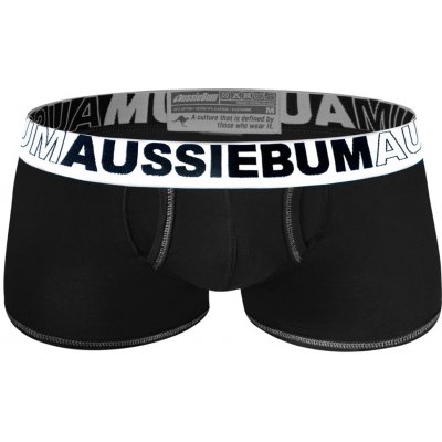 AussieBum pánské Push Up boxerky AussieBum EnlargeIT Hipster černá