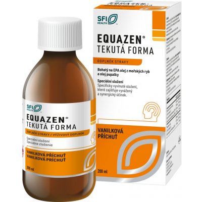 EQUAZEN tekutá forma s příchutí vanilky 200 ml – Zboží Dáma