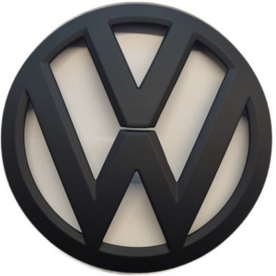 VW GOLF VII (2012-2022) přední znak, logo (13,5cm) - černá matná 5G0853601 | Zboží Auto