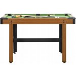 vidaXL Kulečníkový stůl 122 x 61 x 76 cm hnědý – Zboží Dáma