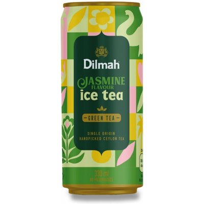 Dilmah ledový čaj zelený jasmín 24 x 330 ml – Zbozi.Blesk.cz