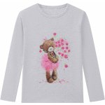 Dívčí tričko Wolf SB šedý melír – Zboží Dáma