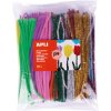 Pletací jehlice APLI modelovací drátky, Jumbo pack, 30 cm, mix barev