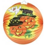 Lampion koule Halloween oranžový 25 cm – Zboží Dáma Lampion koule Halloween oranžový 25 cm – Zboží Dáma