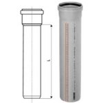 Osma HTEM trubka s hrdlem DN 75 - 150 mm – Zbozi.Blesk.cz