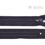 Zip spirálový 3mm nedělitelný 18cm temně šedá – Zboží Mobilmania