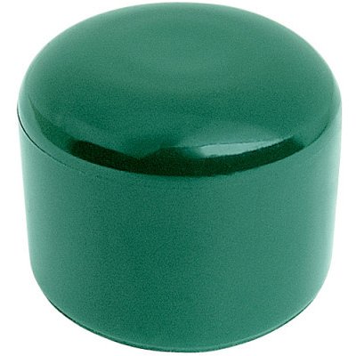 Víčko sloupku 38mm PVC zelené