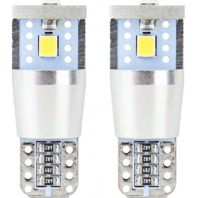LED CANBUS 3SMD 2835 T10e (W5W) ALU White 12V / 24V, AMiO 01637 – Hledejceny.cz
