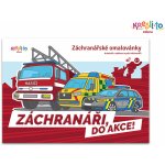 Záchranáři Do akce! Záchranářské omalovánky – Hledejceny.cz