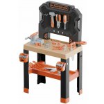 Smoby BlackDecker Bricolo Center Workshop + 92 ks příslušenství – Hledejceny.cz