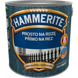 Akzo Nobel Hammerite Přímo na rez kladívkový 2,5L hnědý