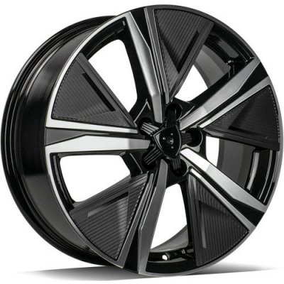 Carbonado Louvre 7,5x18 4x108 ET32 black polished – Sleviste.cz