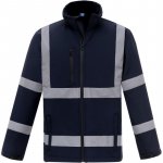 Yoko bunda HVK09 Hi-Vis softshellová Navy