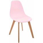 Atmosphera for kids Skandinávská dětská židle MINI BAYA růžová barva – Zboží Dáma