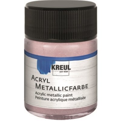 KREUL metallic akrylové barvy 50 ml pink gold – Hledejceny.cz