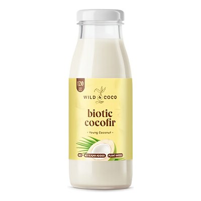 Wild & Coco BIO Biotic Cocofir Young Coconut 250ml – Sleviste.cz