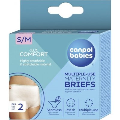 Canpol babies Maternity Briefs poporodní kalhotky velikost S/M 2 ks – Zboží Mobilmania
