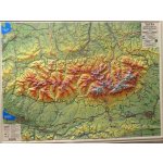 Tatry - plastická mapa 100 x 75 cm v dřevěném rámu – Zboží Dáma