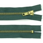 Kovový zip no.5 nerozepínací 18cm jeansový - více barev Barva: 09 zelená – Hledejceny.cz