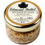 Edmond Fallot Hrubozrnná dijonská hořčice s bílým vínem, 25g - sklo – Zboží Dáma