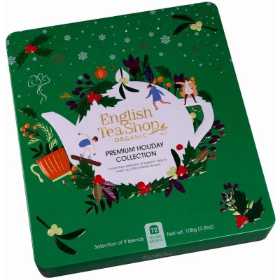English Tea Shop čajová vánoční prémiová kolekce zelená BIO 72 ks – Zboží Mobilmania