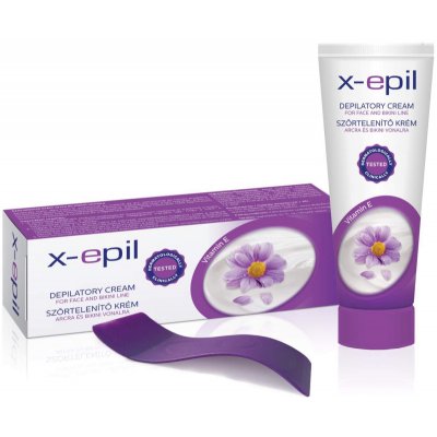 X-Epil depilační krém na obličej/intimní partie 40 ml