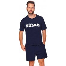 Shark pyžamo krátké modrá