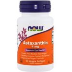 Now Foods Astaxanthin 4 mg 60 kapslí – Hledejceny.cz