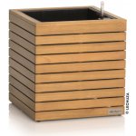 Lechuza Samozavlažovací přírodní květináč Palo Square, 45 cm – Hledejceny.cz