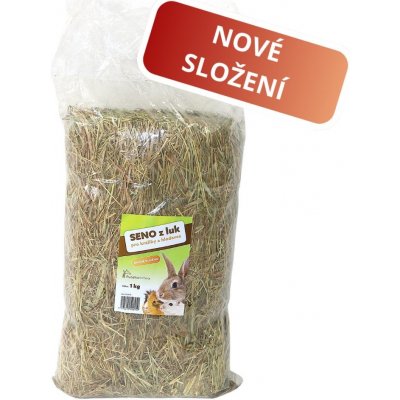 ZOO Mix Pučálka luční seno 1 kg – Sleviste.cz