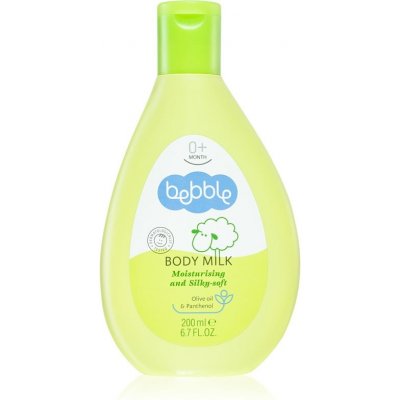 Bebble Body Milk hydratační tělové mléko pro děti od narození 200 ml – Zbozi.Blesk.cz