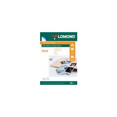 Lomond pro inkoust.tisk, matný, A4/25, 1x 210/297mm samolepící – Zboží Mobilmania
