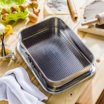 SNB obdélníková forma na dort s odnímatelným dnem kovová piškot x24cm 34cm – Sleviste.cz