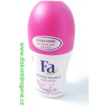 Fa Active Pearls Rose Fresh roll-on deodorant 50 ml