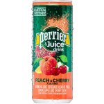 Perrier & Juice plech Broskev & Třešeň 250 ml – Hledejceny.cz