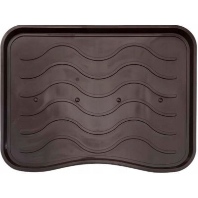 MultiDecor Univerzální plastový odkapávač na boty Fala hnědá 30 x 50 cm – Zboží Dáma