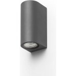 Rendl Red R12022 ZACK II antracitová 230V LED 2x3W IP54 3000K – Hledejceny.cz