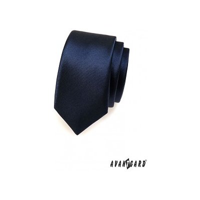 Avantgard kravata Slim Modrá 551 765 – Zboží Mobilmania