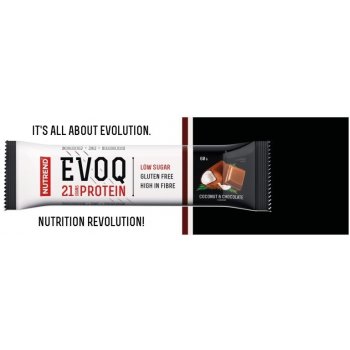 Nutrend EVOQ Protein Low Carb Bar 60 g