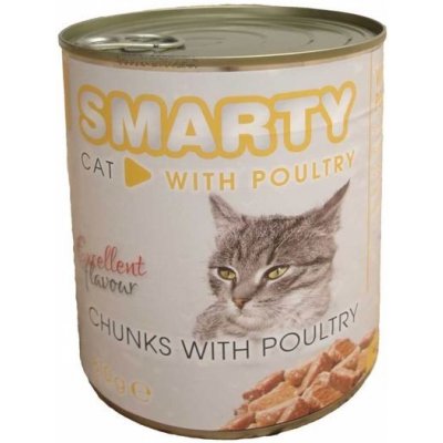 Smarty CAT POULTRY drubež 810 g