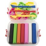 Teddies Modelína Nara 430g 8ks s vykrajovátky 10ks s válečkem – Zboží Dáma